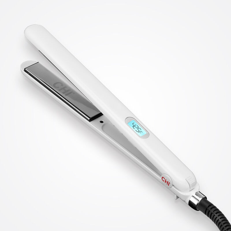 Titanium XL 1 Inch White Hairstyling Iron, White, large image number null